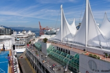 Canada Place WM Vancouver cruise saling date 2023-05-20