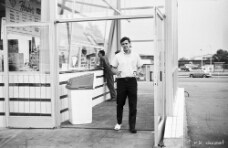 James Coburn at Hardees 1967 WM null