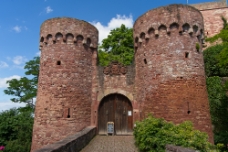 Burg Gamburg Main Gate WM