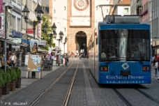 Cathedral and Street Car