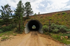 Dale Creek Road under Sherman Hill