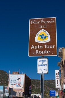 Pony Express TRail Sign WM null