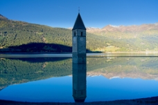 St. Katharina Graun Reschensee Sudtirol WM